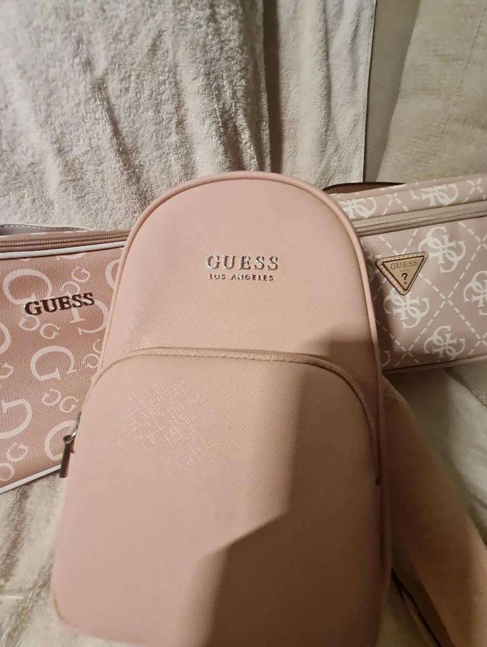 GUESS Pink Travel Bundle